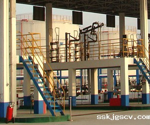 二连浩特装车鹤管使用现场